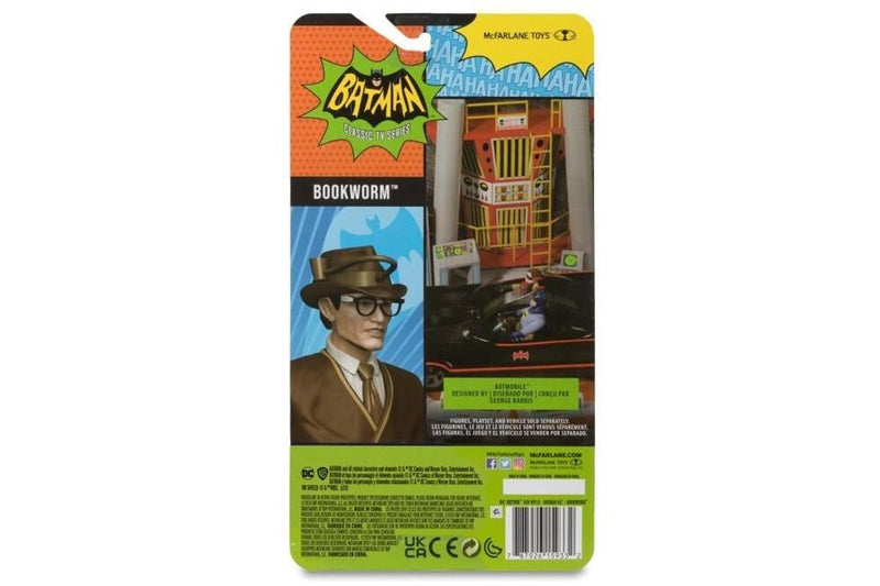 DC Retro: Batman '66: Bookworm - 6" Action Figure