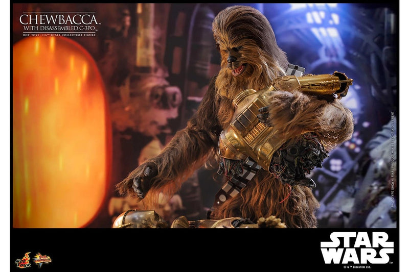 Star Wars: EP5: Chewbacca w/Disassembled C-3PO - 14" Action Figure