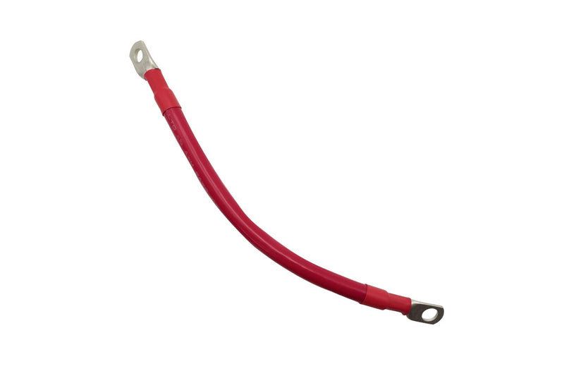 0.2m 2AWG Connector Cable Red with M8 Lug and M10 Lug Superior Corrosion Resistance Inverter Car RV Marine