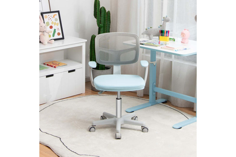 Giantex Desk Chair Home Office Mesh Task Chair,Blue