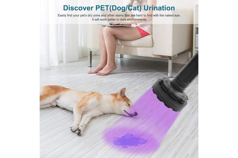 128 LED UV Blacklight Flashlight