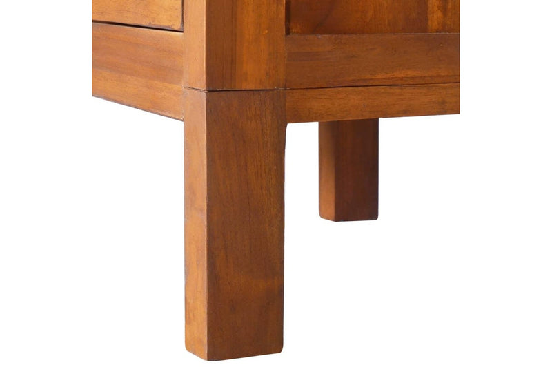Bedside Cabinet 40X35x60 Cm Solid Teak Wood Bedside Tables