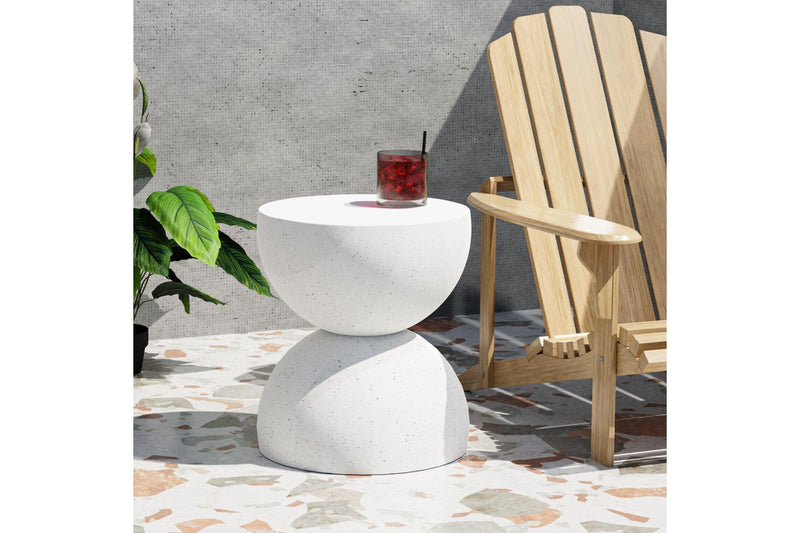 Side Table Terrazzo Coffee Tables Beige