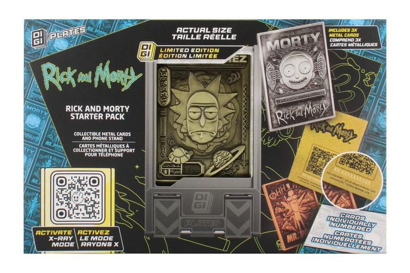 Warner Bros: Rick & Morty - Digiplate Starter Pack