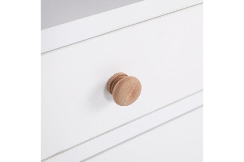 2X Bedside Table Side Storage Cabinet Nightstand Bedroom Drawer Anya White Bedside Tables