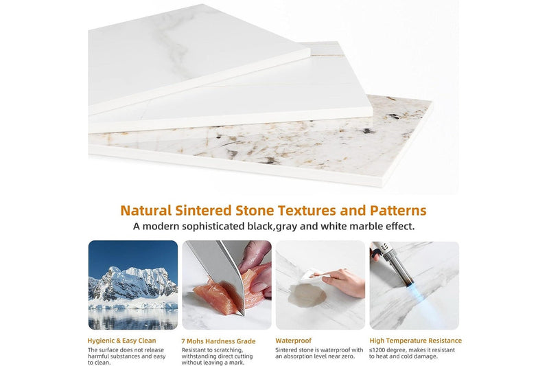 Marble Top Side Table Gold 2 Tier Round Coffee Tables 5