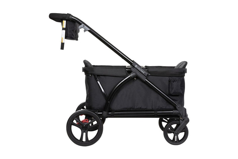 Baby Trends Expedition 2 in 1 Stroller Pram Wagon w Canopy Baby Evening Grey