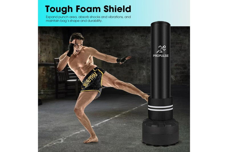 ProPulse Boxing Punching Bag Free Standing Speed Bag Adults Kick Training
