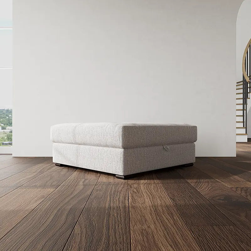 ASPECT Fabric Storage Ottoman