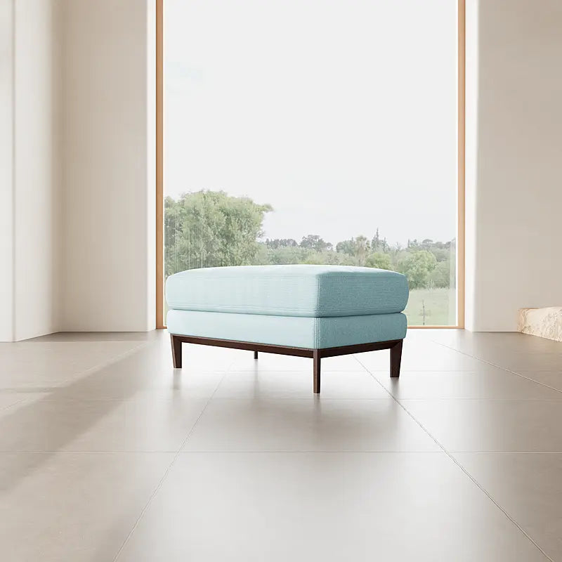 AMELIE Fabric Ottoman