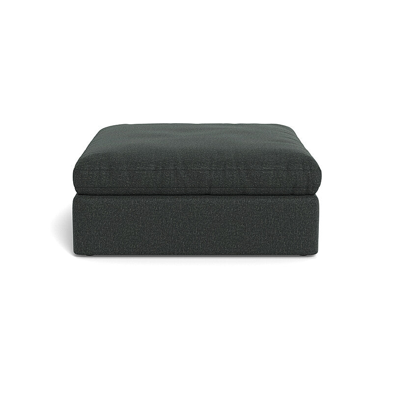 SALSIE Fabric Ottoman