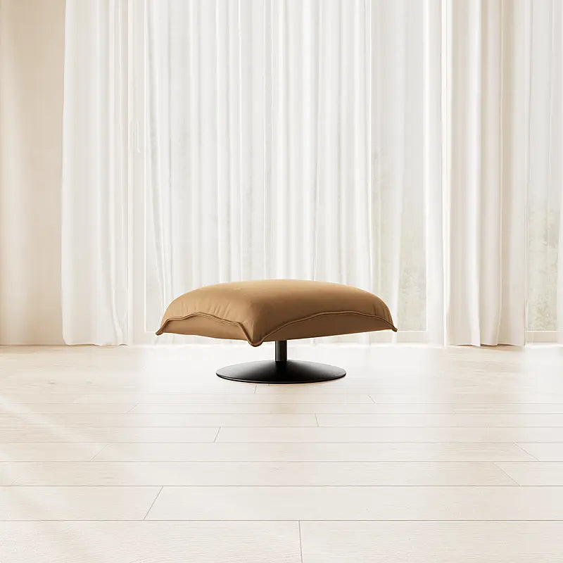 MONTY Leather Ottoman