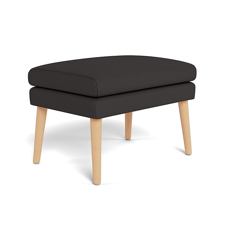 EVIE Leather Ottoman