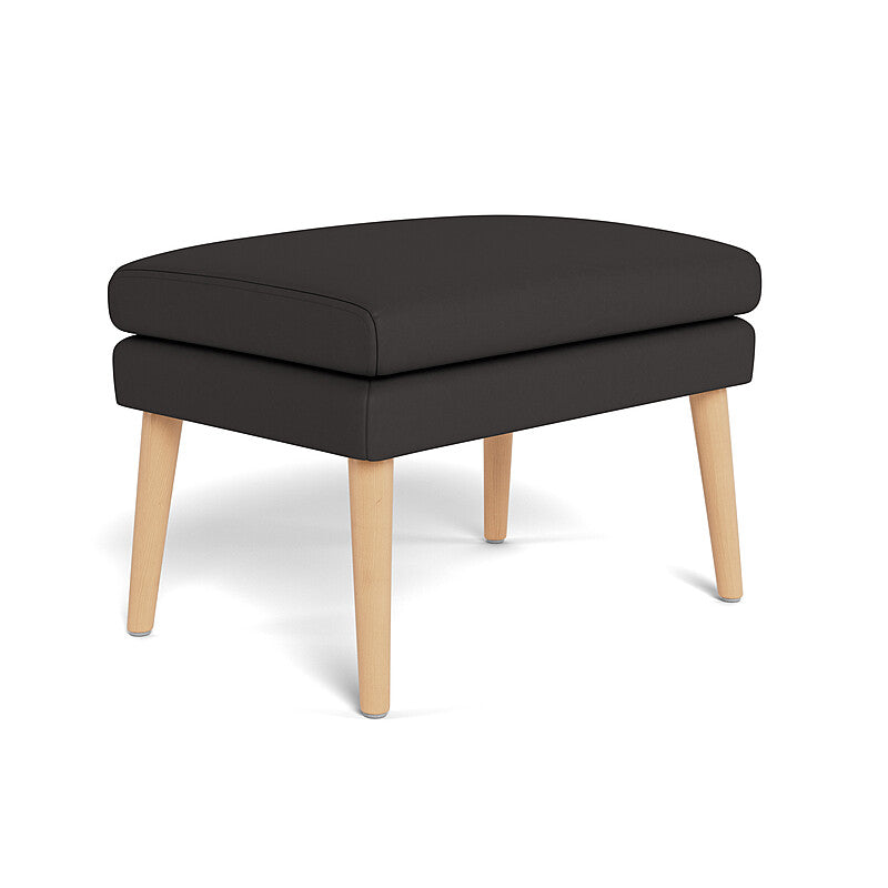 EVIE Leather Ottoman