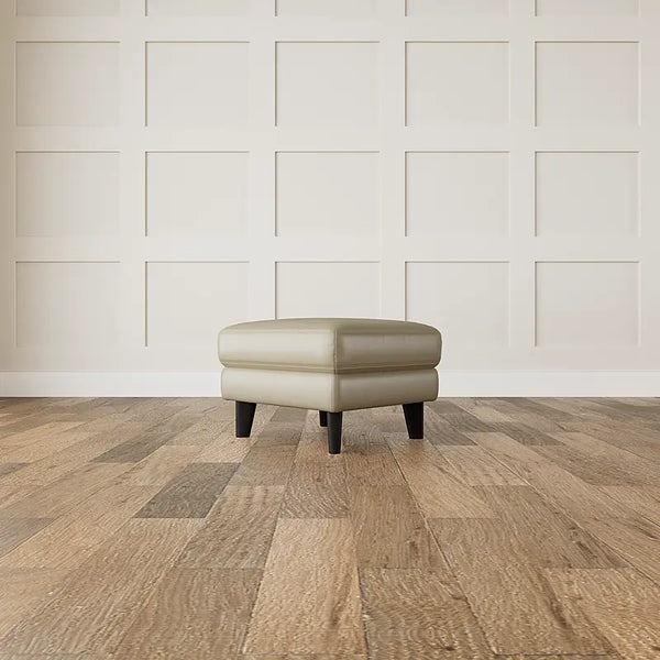 LUKA Leather Ottoman