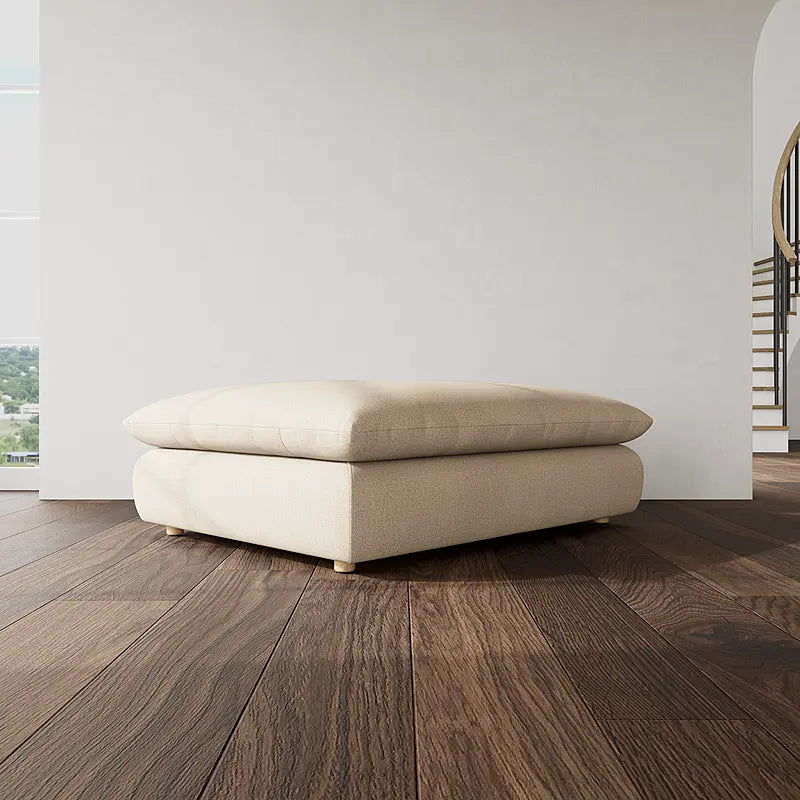 SANCTUARY Fabric Ottoman