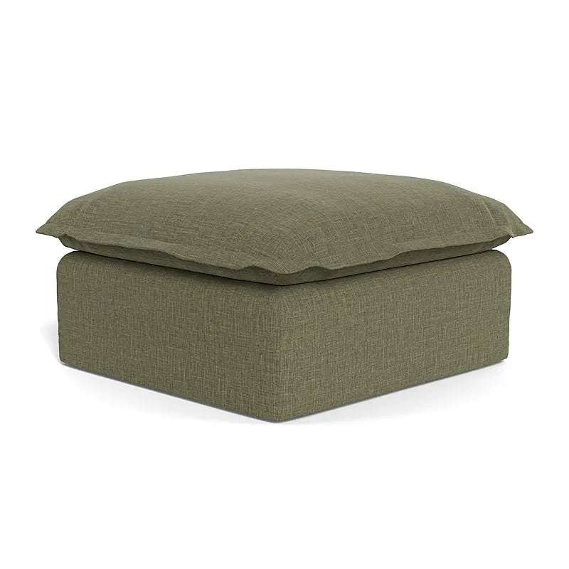 RIVERTON Fabric Ottoman