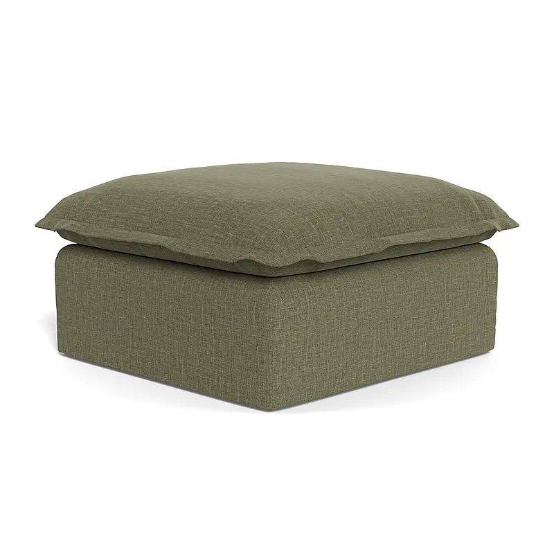 RIVERTON Fabric Ottoman