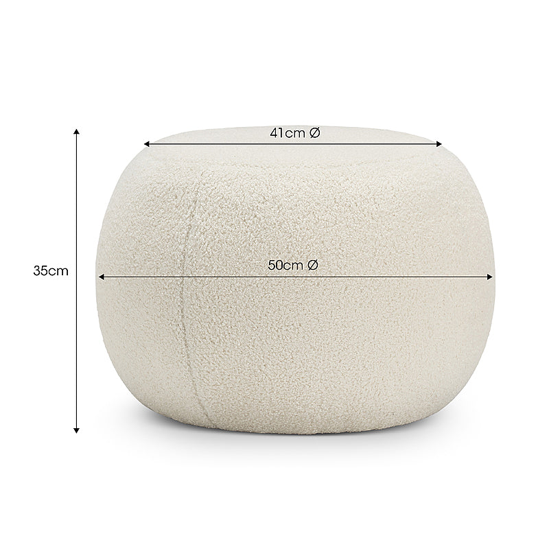 VILLUM Fabric Ottoman