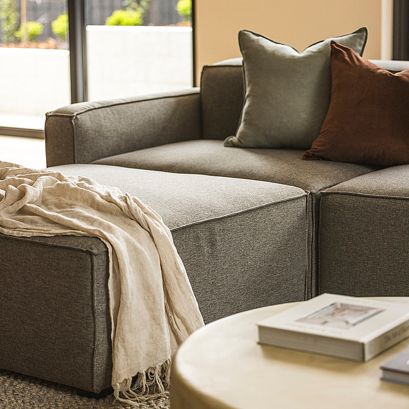 GUS MIX Fabric Ottoman