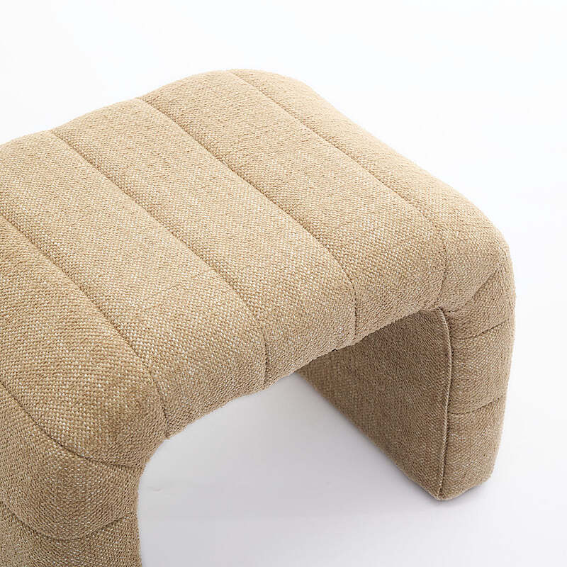 BERNAY Fabric Ottoman