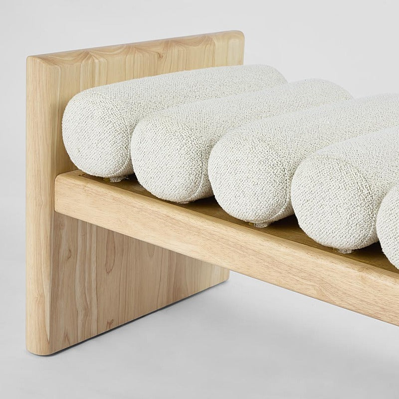 LEAVA Upholstered Bedend