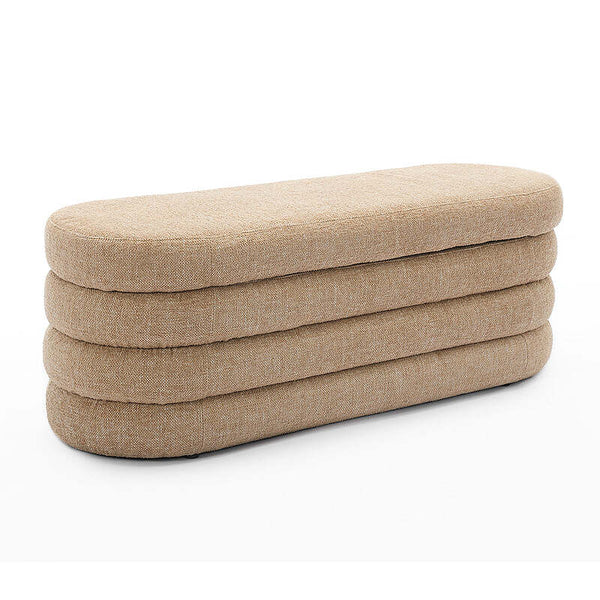 MASSY Fabric Ottoman