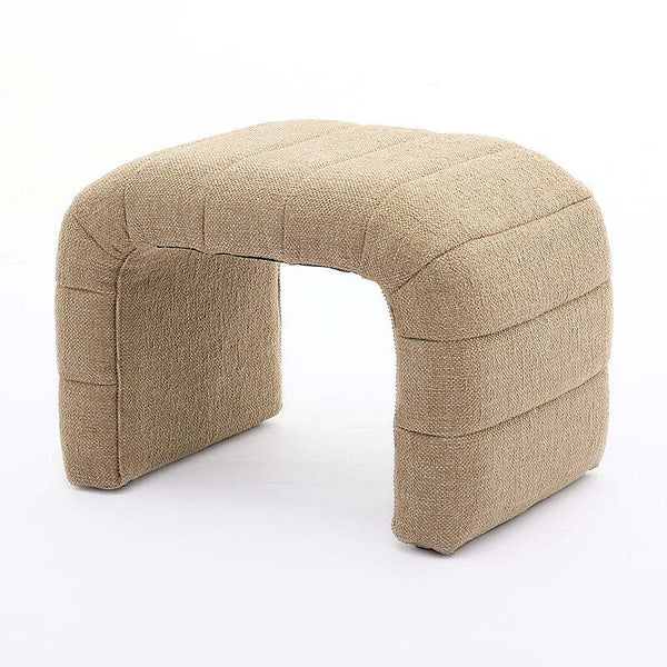 BERNAY Fabric Ottoman