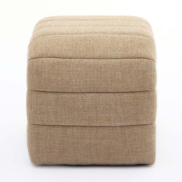 BERNAY Fabric Ottoman