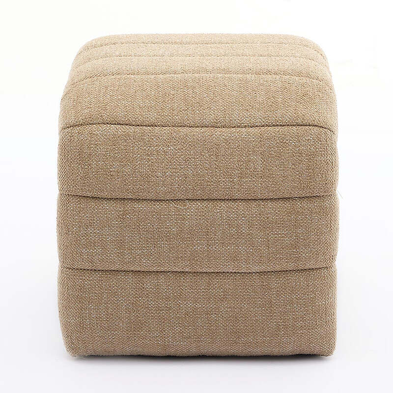BERNAY Fabric Ottoman