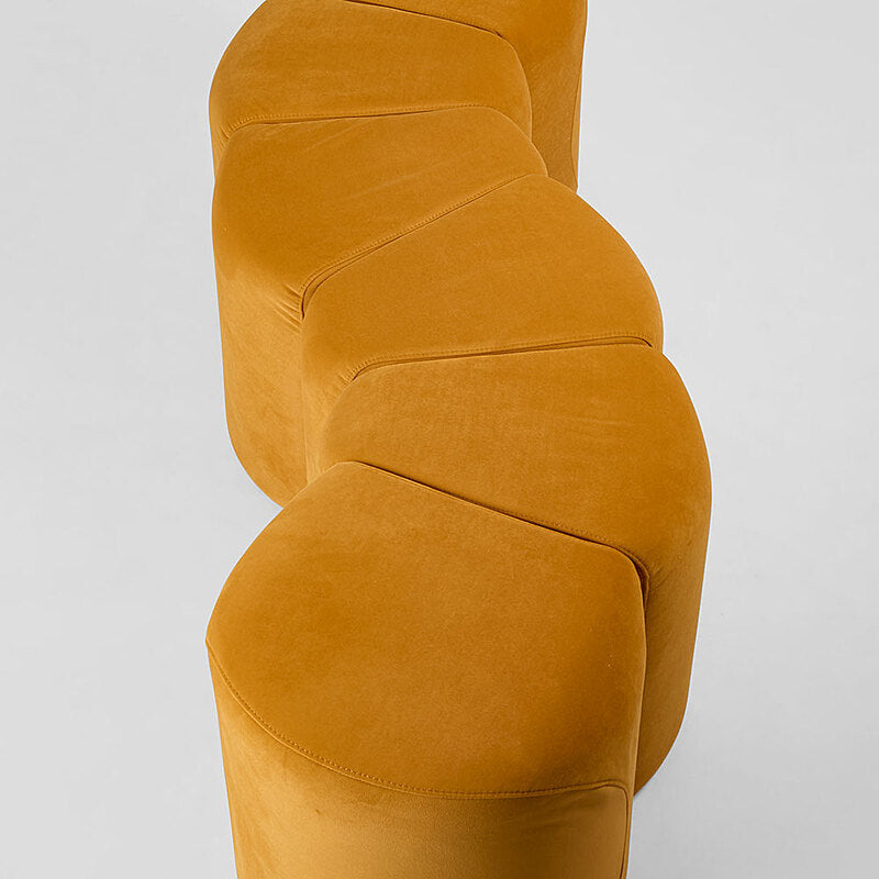 BRIDGETOWN Fabric Ottoman