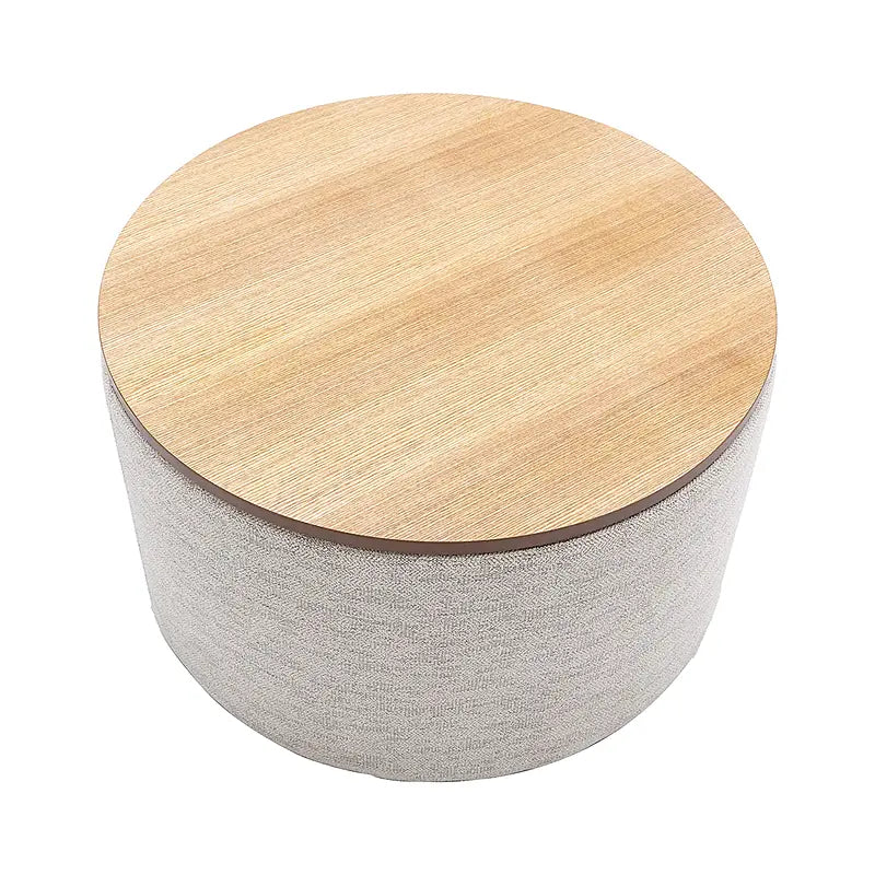 RAMARA Fabric Ottoman