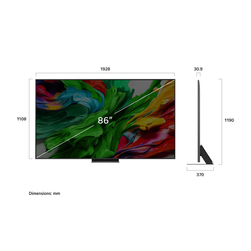 LG 86" QNED86A EVO AI Mini-LED 4K UHD Smart TV [2025]