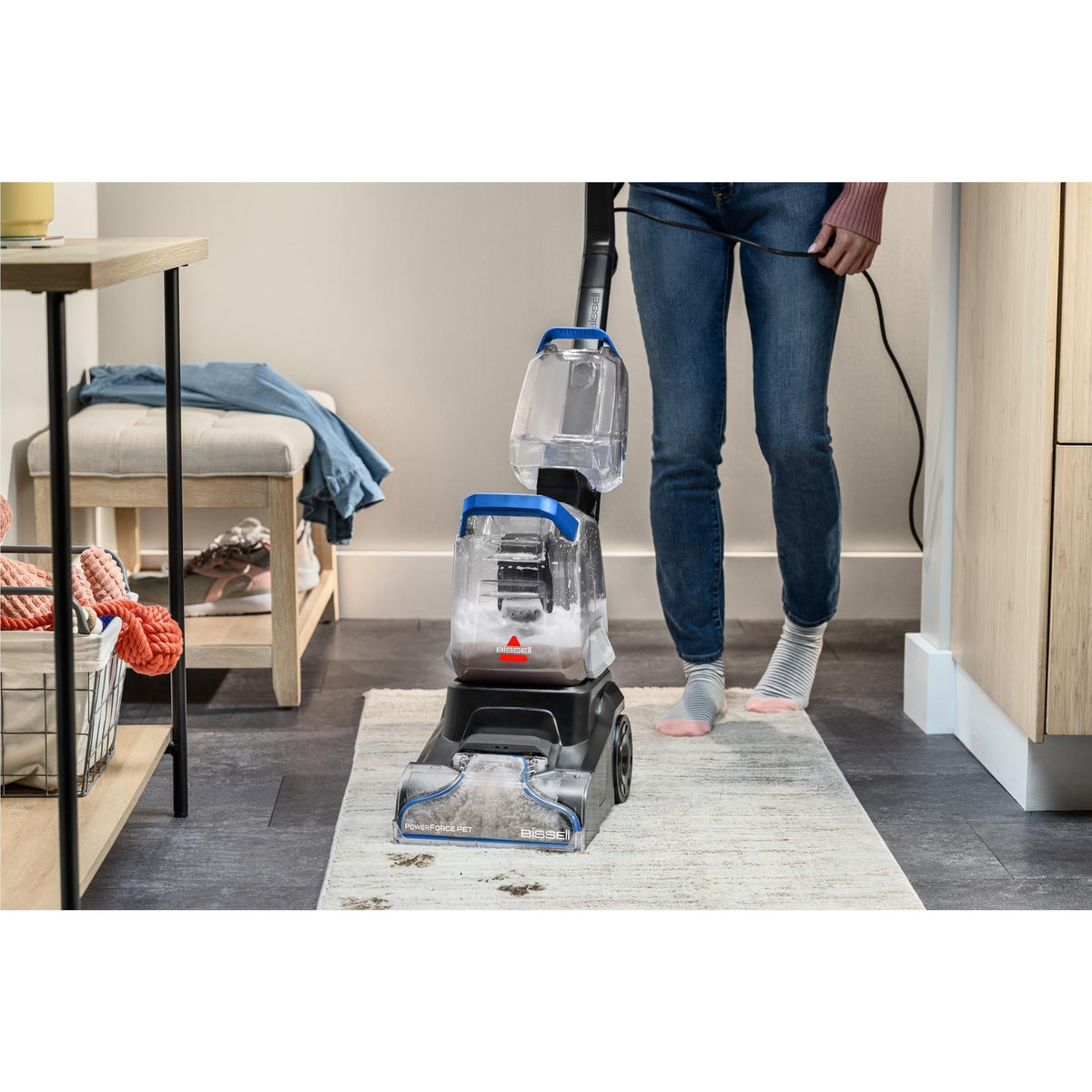 Bissell 4059F PowerForce Pet Upright Carpet & Upholstery Cleaner — view 4