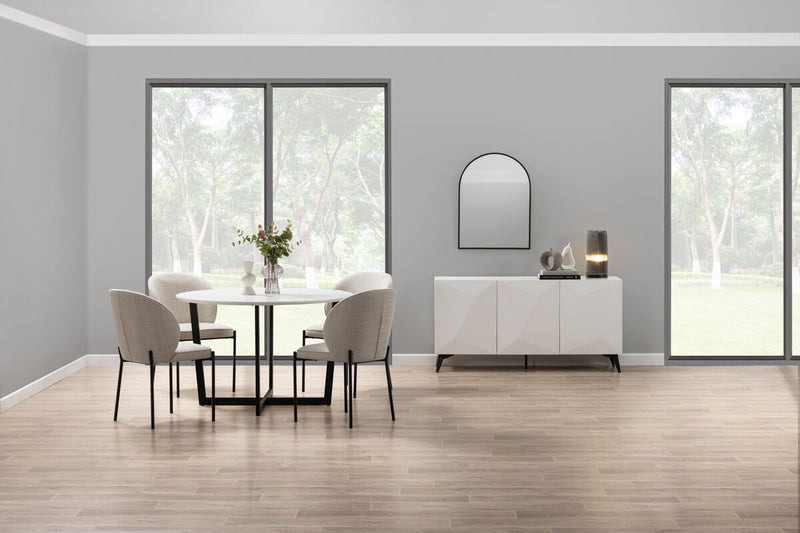 PREEDA 5 Piece Suite with Fidel Dining Chairs.