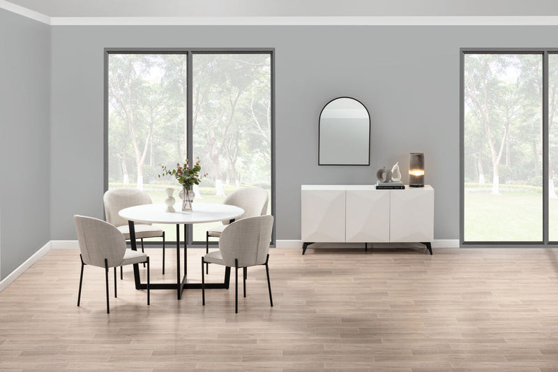 PREEDA 5 Piece Suite with Fidel Dining Chairs.