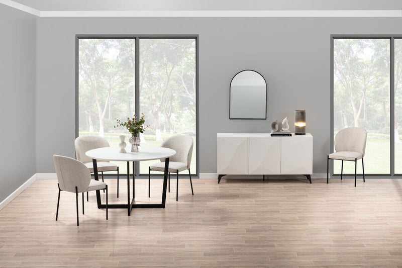 PREEDA 5 Piece Suite with Fidel Dining Chairs.