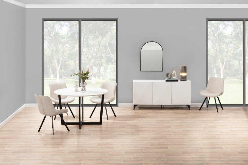 PREEDA 5 Piece Suite with Vesta Dining Chairs.