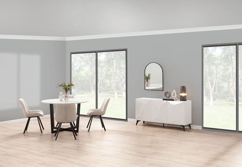 PREEDA 5 Piece Suite with Vesta Dining Chairs.