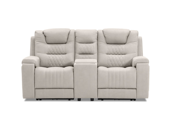 AGASSI FABRIC 2 Seater with Dual Motor Recliners