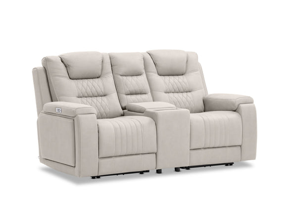 AGASSI FABRIC 2 Seater with Dual Motor Recliners