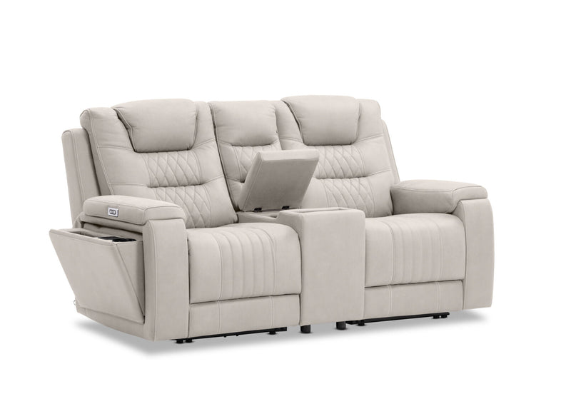 AGASSI FABRIC 2 Seater with Dual Motor Recliners