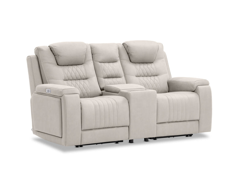 AGASSI FABRIC 2 Seater with Dual Motor Recliners