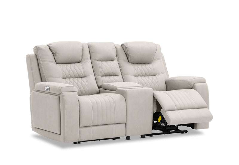 AGASSI FABRIC 2 Seater with Dual Motor Recliners