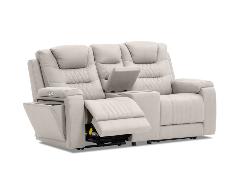 AGASSI FABRIC 2 Seater with Dual Motor Recliners
