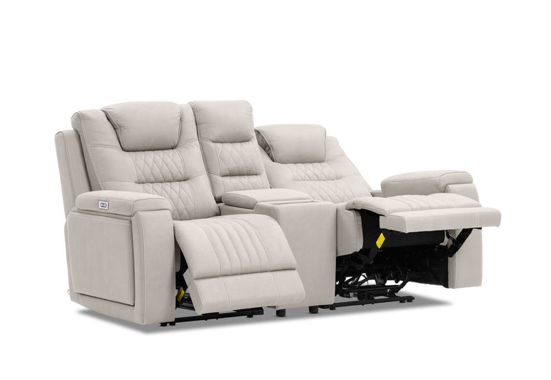 AGASSI FABRIC 2 Seater with Dual Motor Recliners