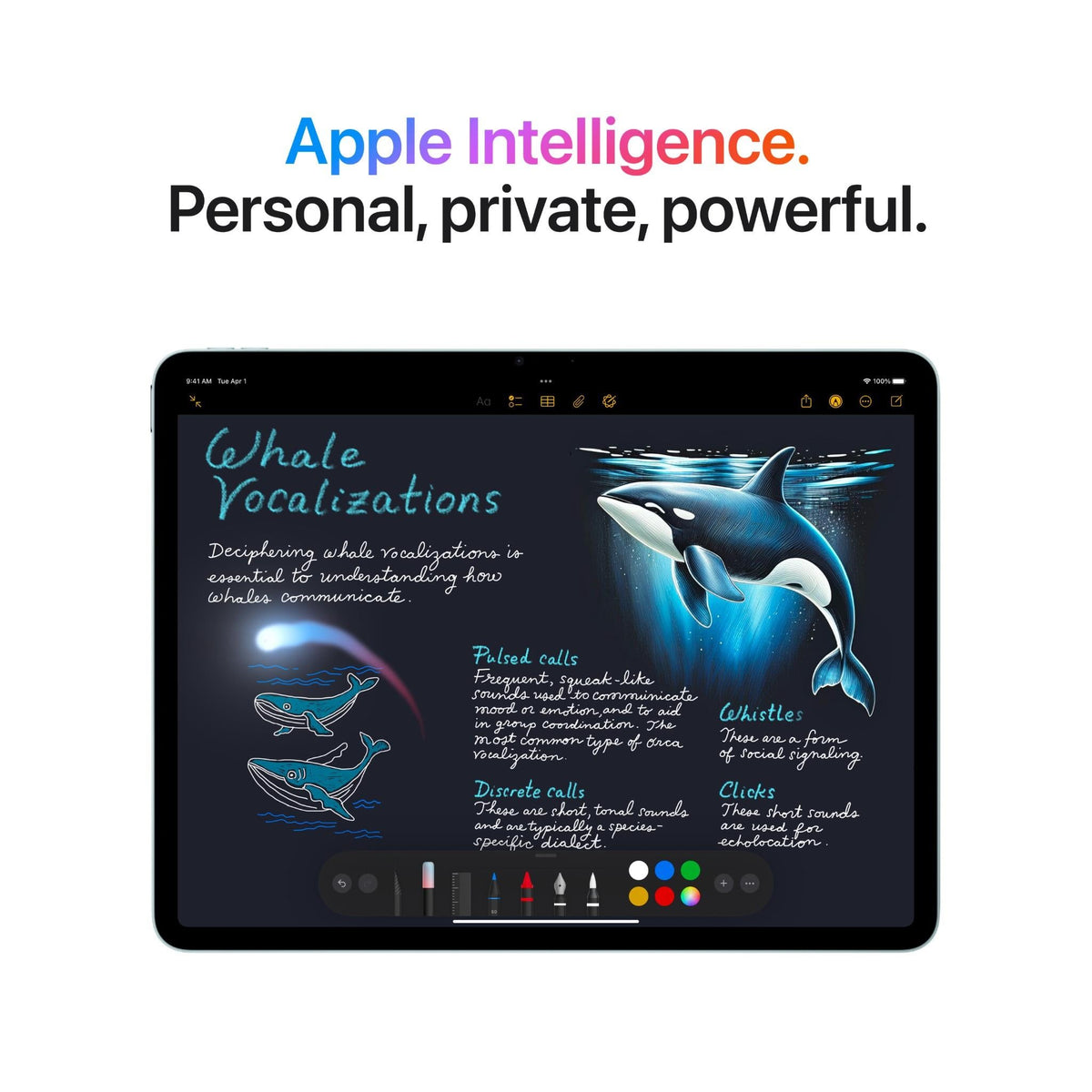 Apple iPad Air 11-inch M3 256GB Wi-Fi (Purple)[~Refurbished]