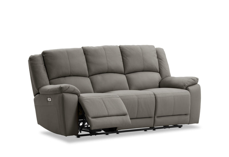 RODDICK FABRIC 3 Seater with Electric Recliners