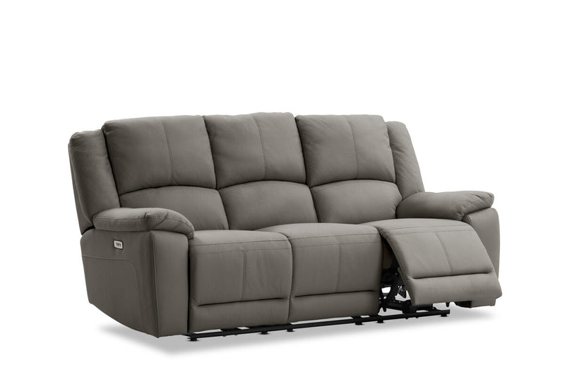 RODDICK FABRIC 3 Seater with Electric Recliners