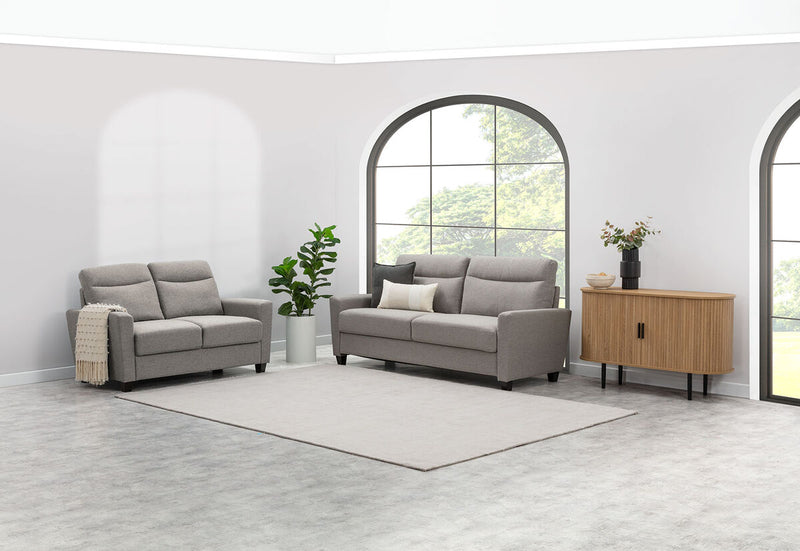 LOWE Grey 3 Seat Sofa